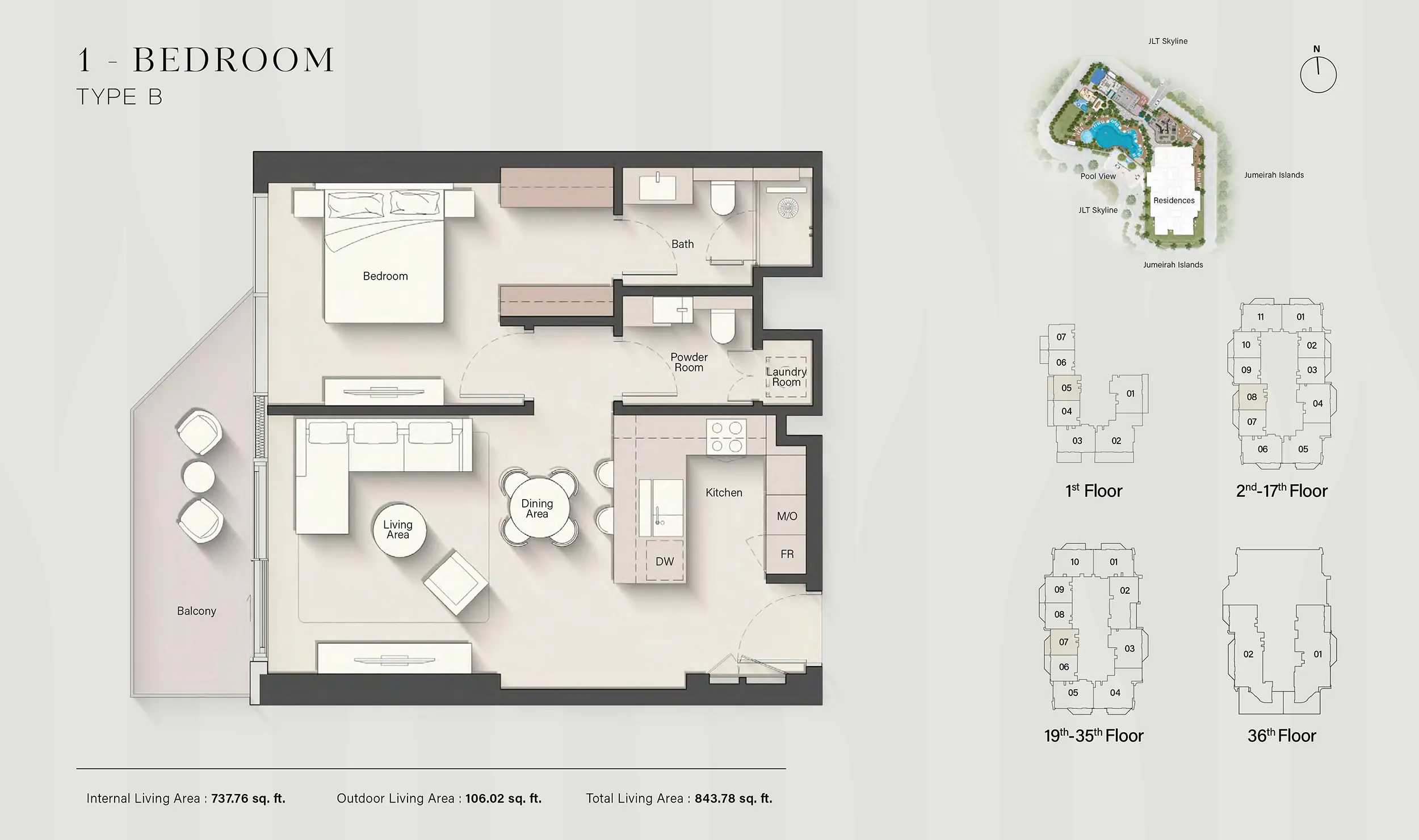 Eltiera Views floor plan 44